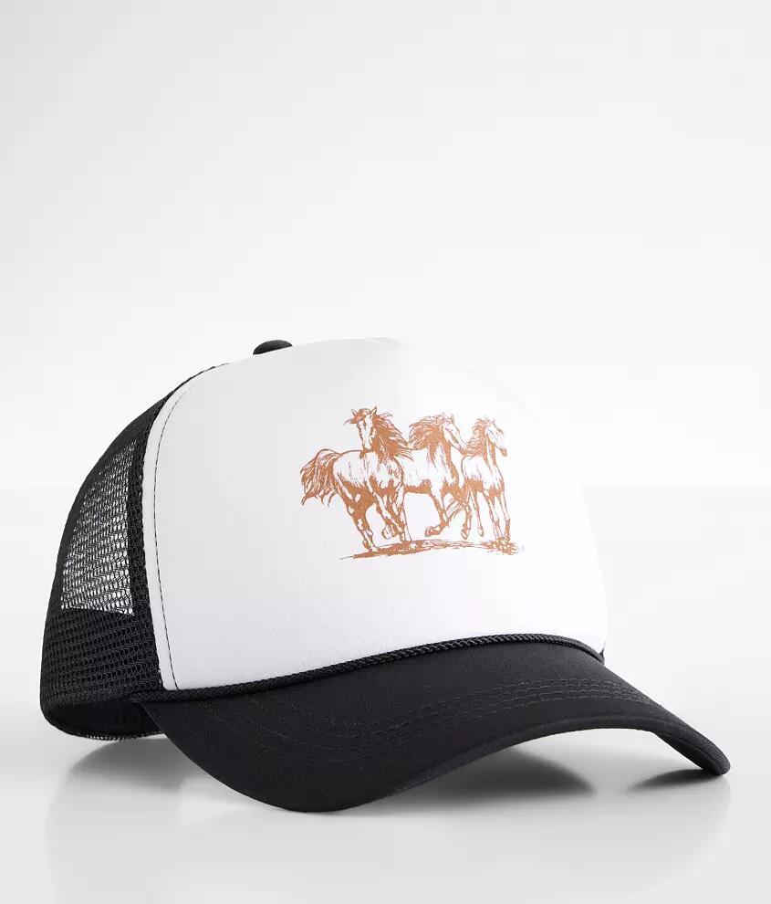 David & Young Horse Trucker Hat Cover