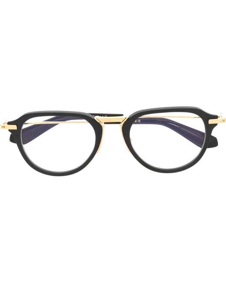 Dita Eyewear Altrist round frame glasses - Black Cover