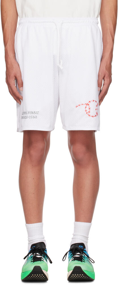 Palmes SSENSE Exclusive White PFTC Shorts Cover