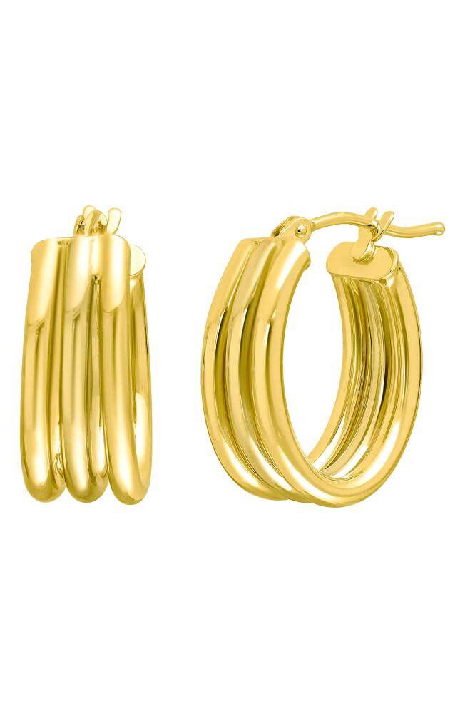 Bony Levy 14K Gold Hoop Earrings in 14K Yellow Gold Cover