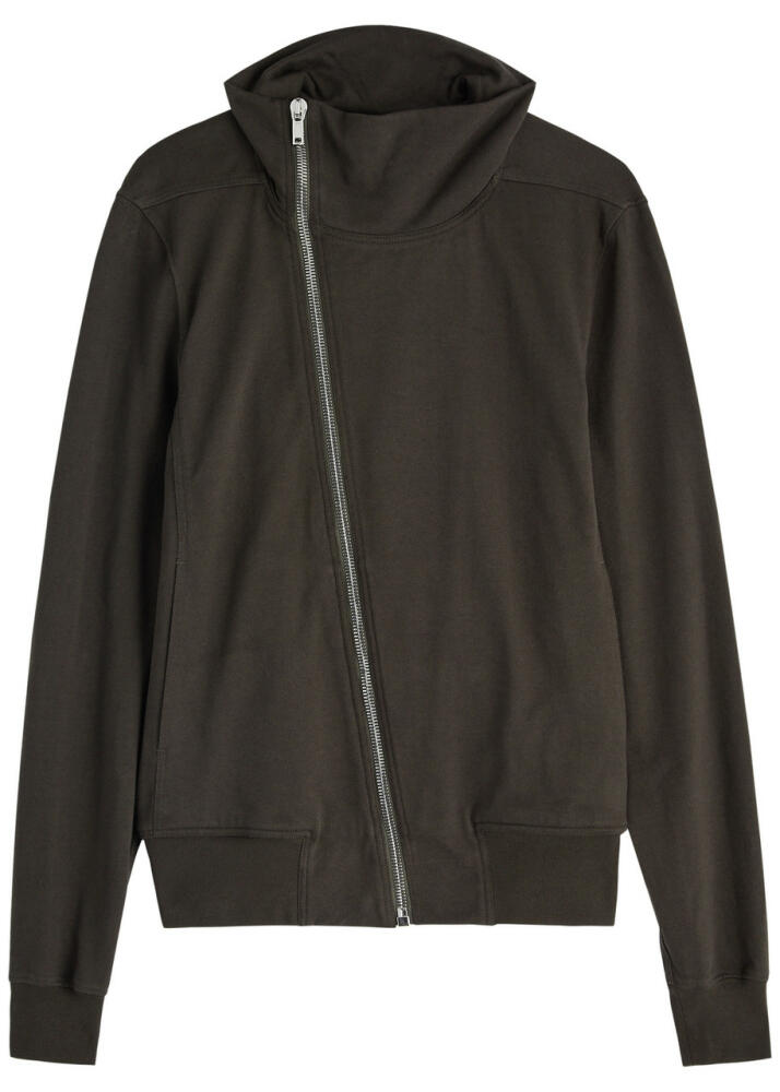 Rick Owens Bauhaus Cotton Sweatshirt - Dark Grey Cover