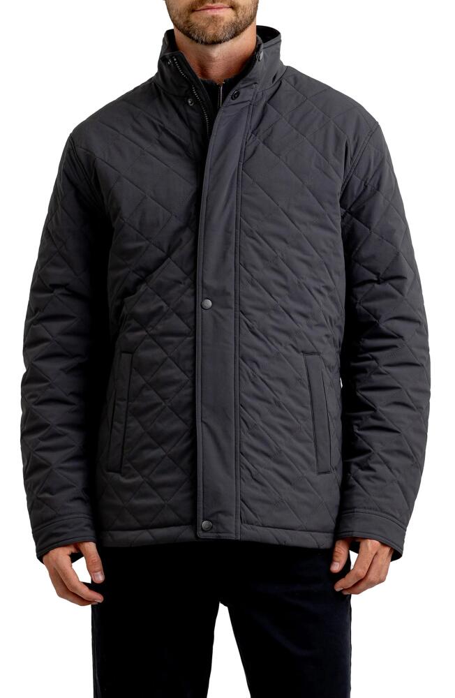 Rainforest Quilted Jacket in Carbon Cover