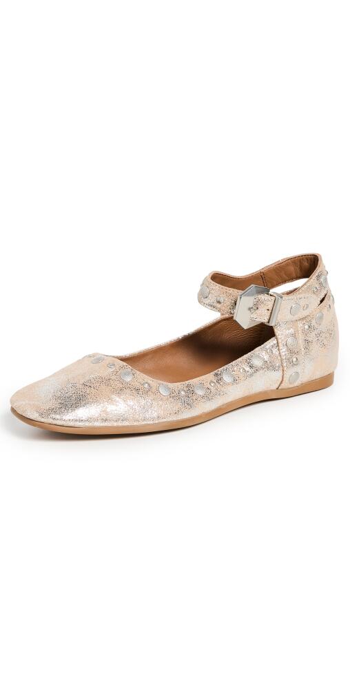 Free People Mystic Mary Jane Flats Champagne Cover