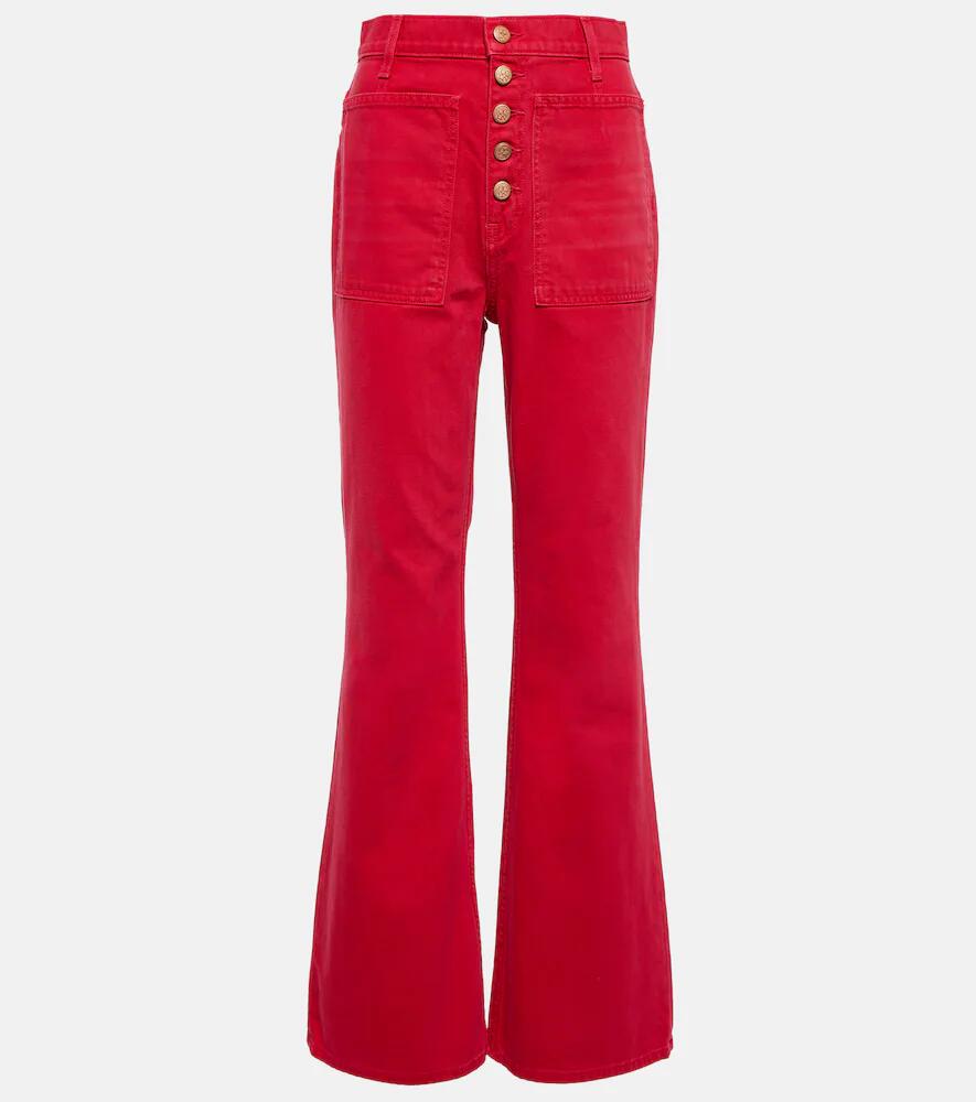 Ulla Johnson Lou high-rise flared jeans Cover