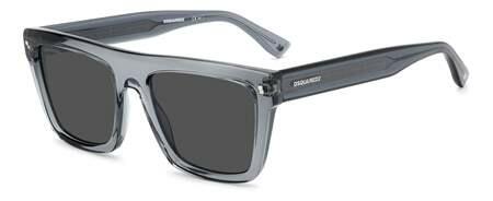 Dsquared2 Grey Square Mens Sunglasses Cover