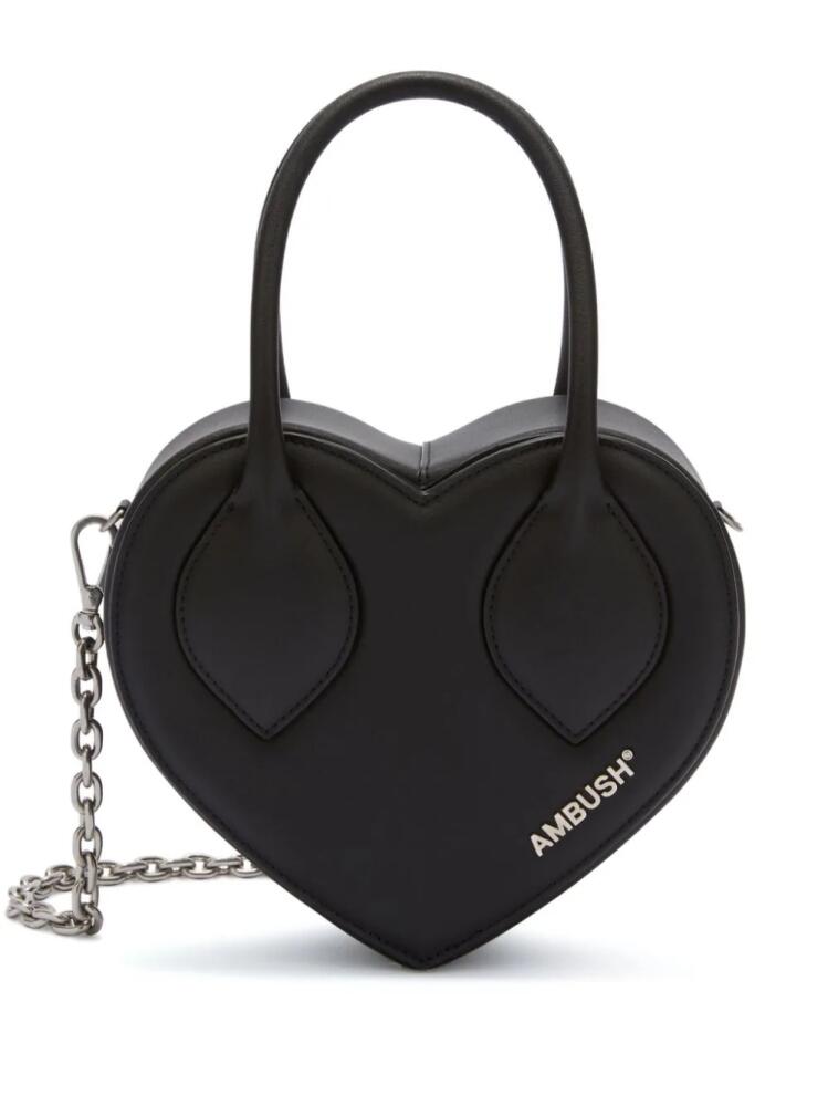 AMBUSH heart-shaped shoulder bag - Black Cover