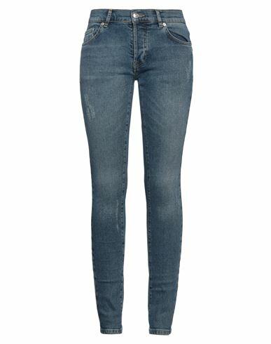 Iceberg Woman Jeans Blue Cotton Cover