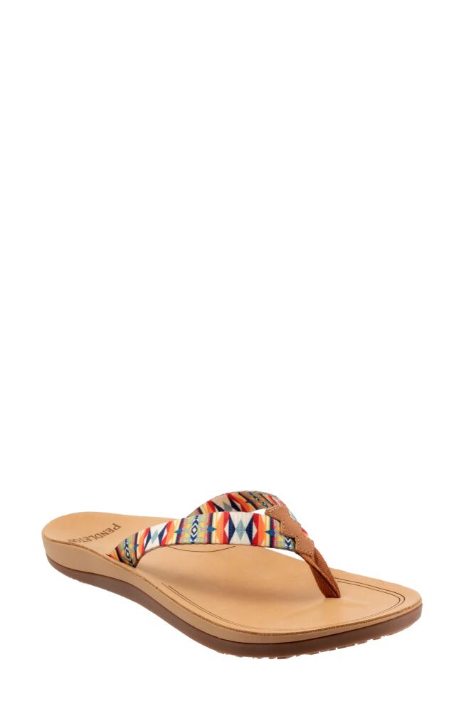 Pendleton Fire Legend Flip Flop in Red Cover