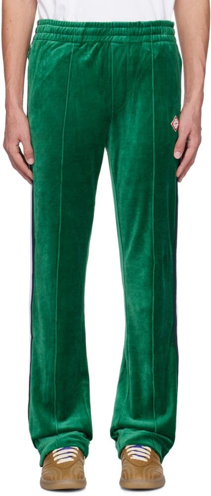 Casablanca Green Striped Sweatpants Cover