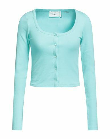 Jjxx By Jack & Jones Woman Top Turquoise Cotton, Elastane Cover