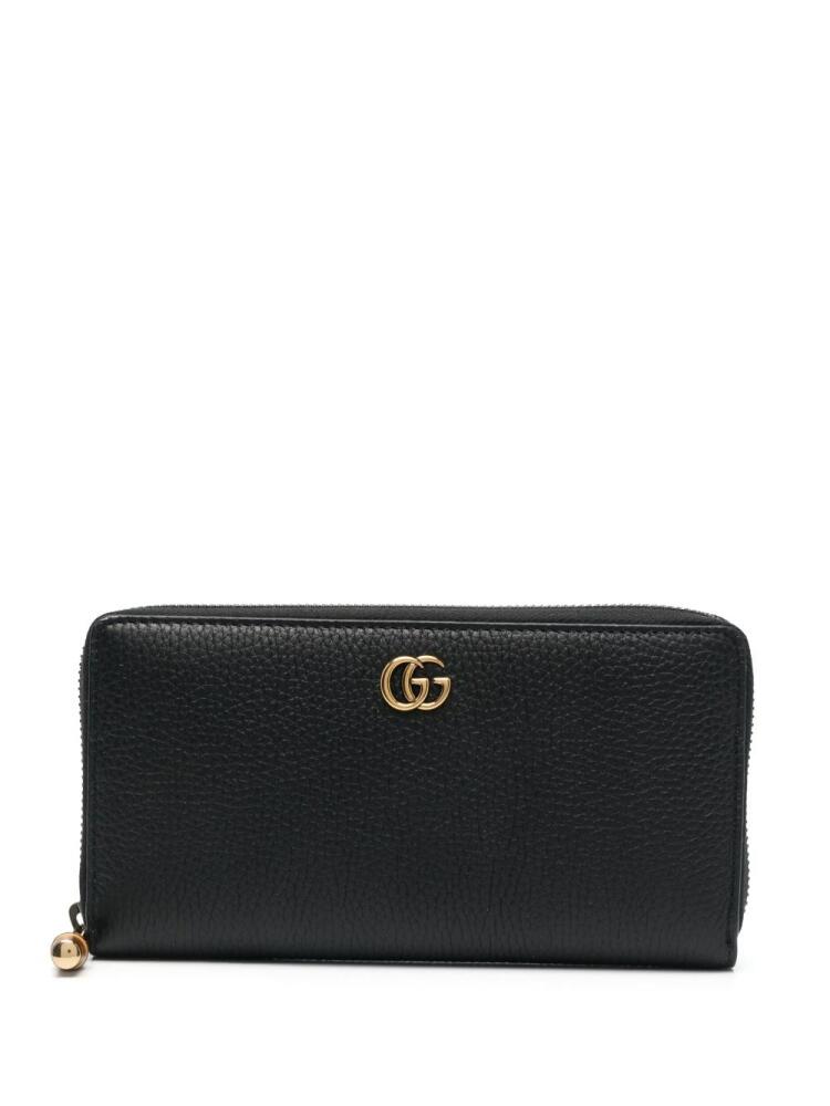 Gucci calf-leather zip-fastening wallet - Black Cover