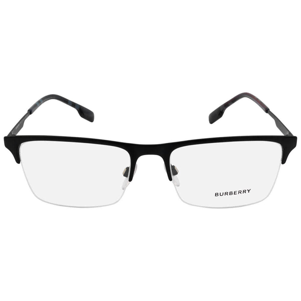 Burberry Demo Rectangular Mens Eyeglasses Cover