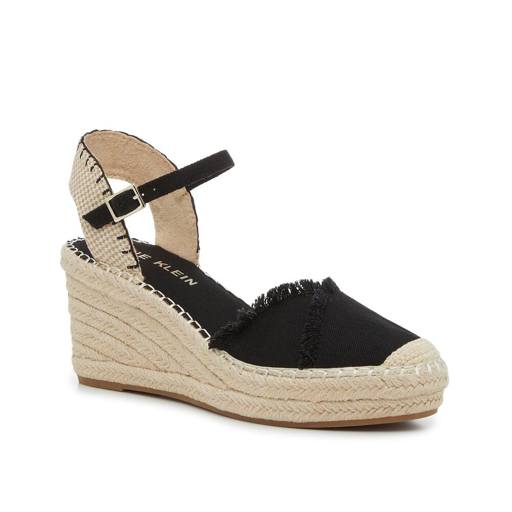 Anne Klein London Wedge Sandal | Women's | Black Cover