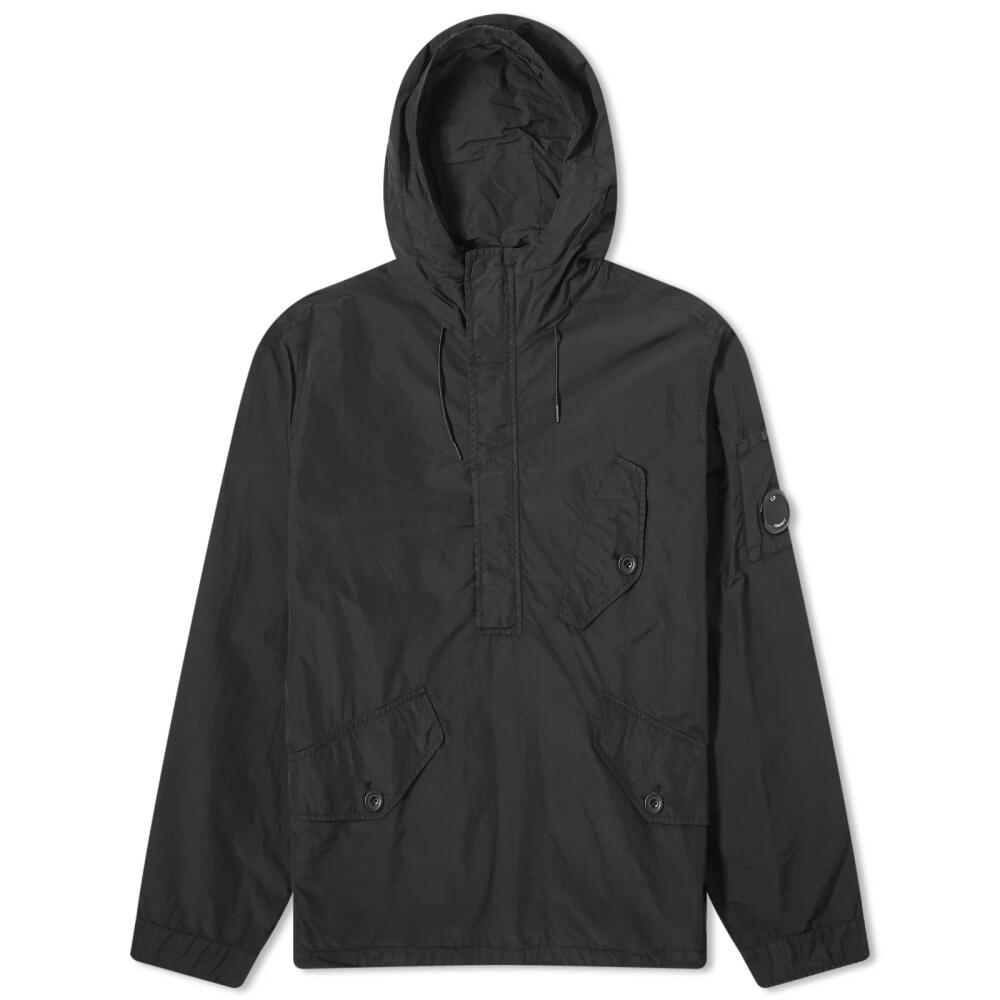 C.P. Company Men's Flatt Nylon Anorak in Black Cover