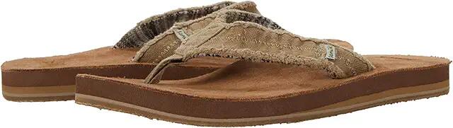 Sanuk Fraid Not Soft Top (Natural) Men's Shoes Cover