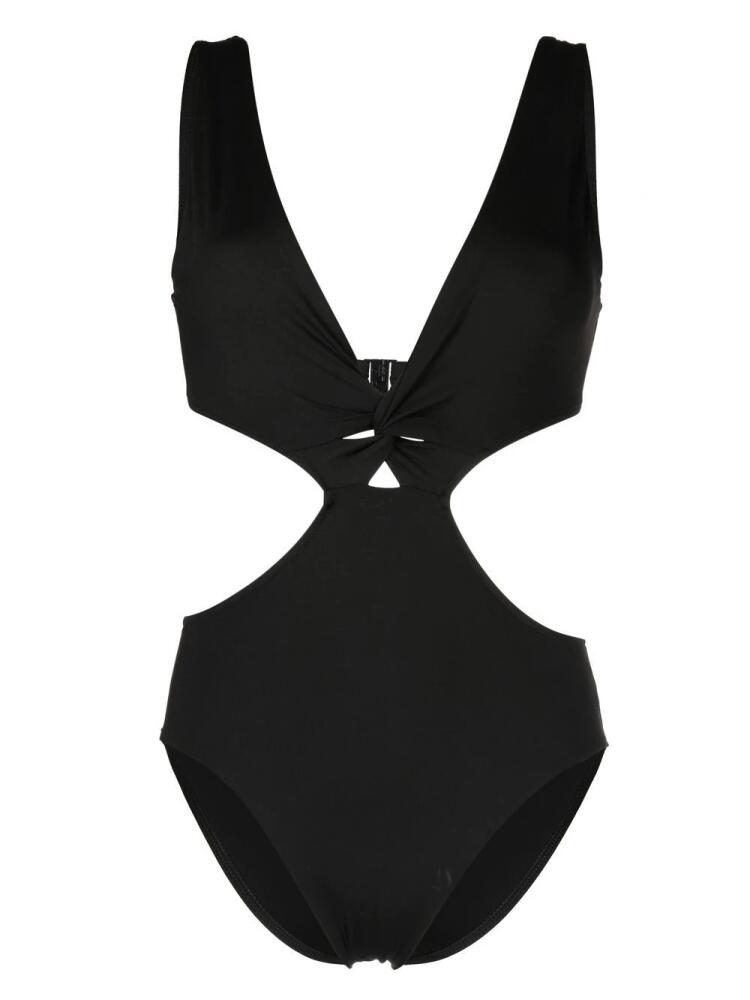 BONDI BORN Cora cut-out detail swimsuit - Black Cover