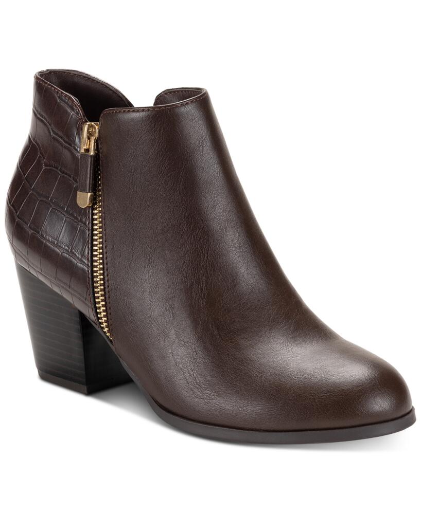 Style & Co Women's Masrinaa Ankle Booties, Created for Macy's - Cho Sm/cr Cover