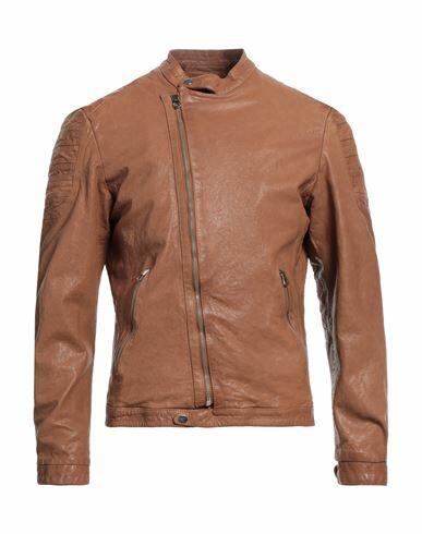 Masterpelle Man Jacket Camel Soft Leather Cover