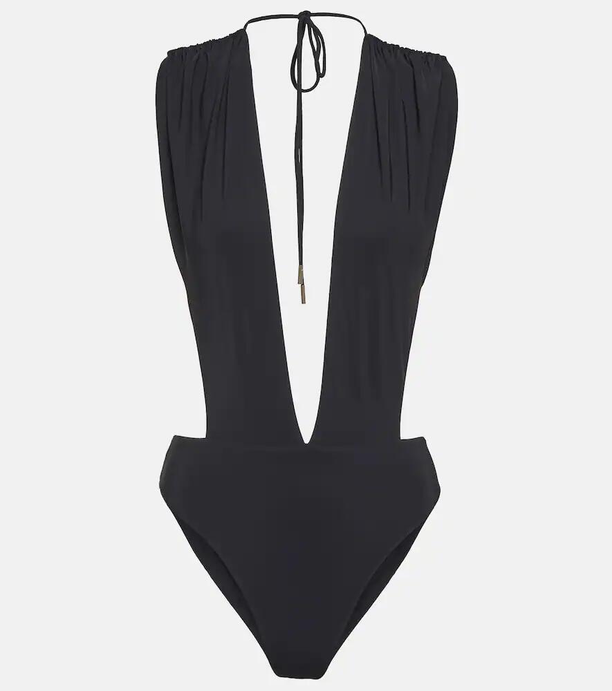 Saint Laurent Halterneck swimsuit Cover