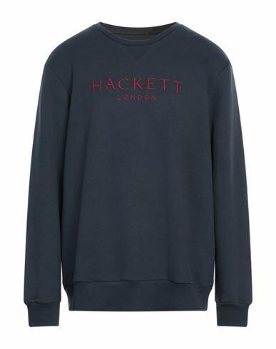 Hackett Man Sweatshirt Midnight blue Cotton, Polyester Cover