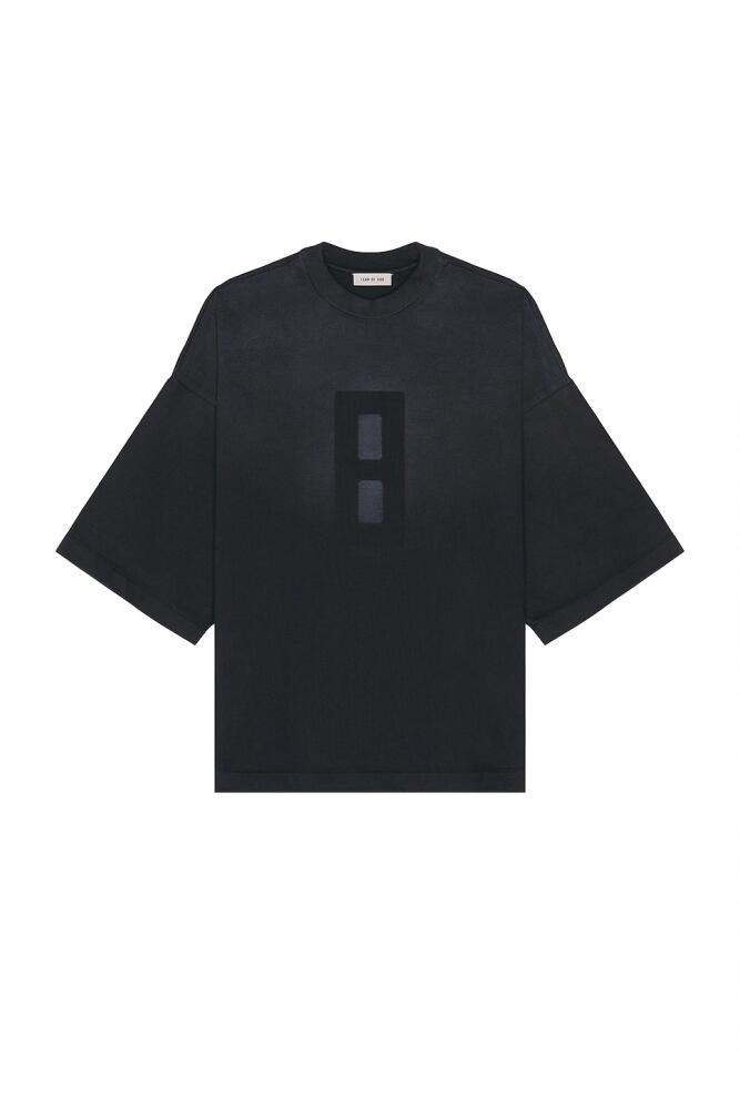 Fear of God Airbrush 8 Ss Tee in Black Cover