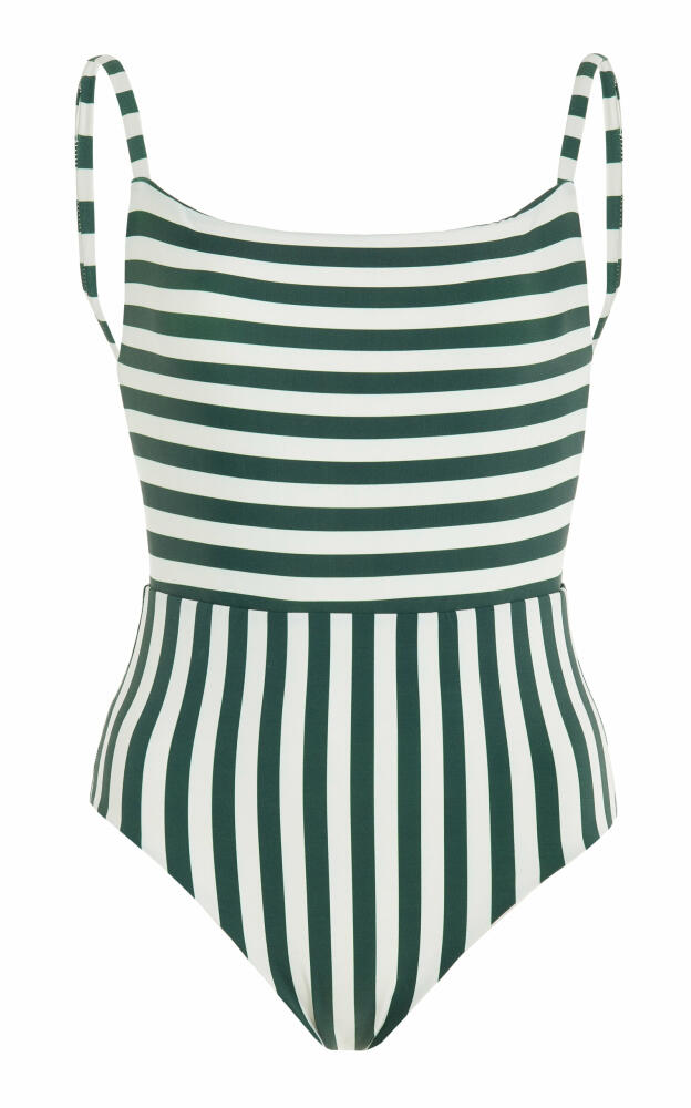 Anemos - The Square Neck One-Piece Swimsuit - Green Cover