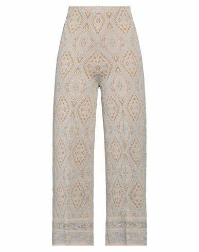 Circus Hotel Woman Pants Beige Polyester, Polyamide Cover