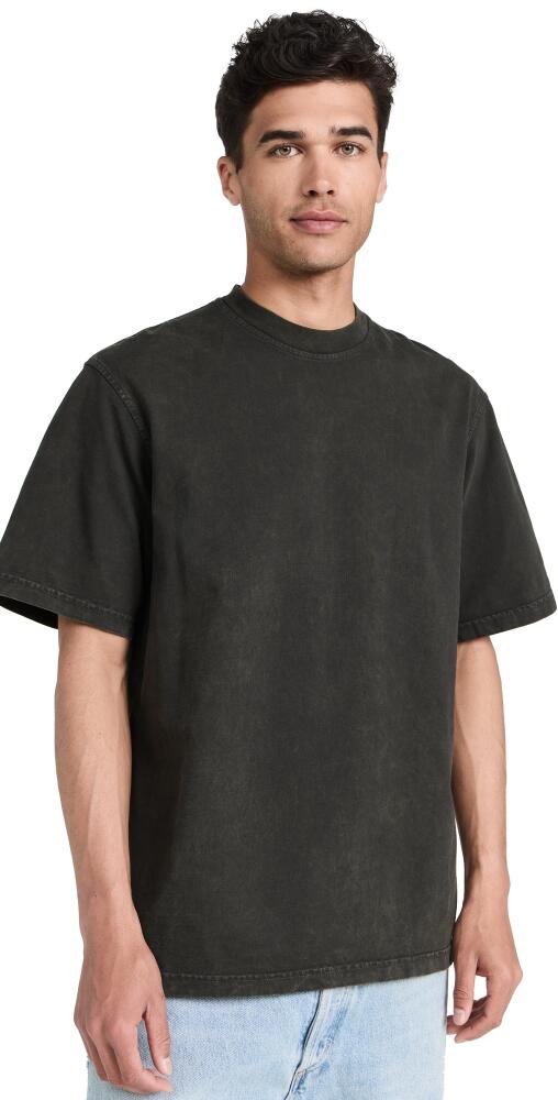 AGOLDE Asha Mock Neck Tee Fracture Cover