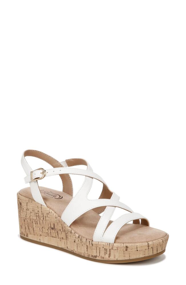 LifeStride Bailey Wedge Sandal in Bright White Cover