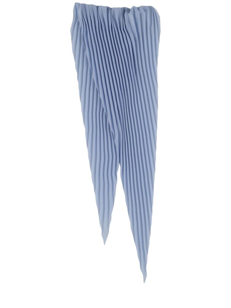 AMI PARIS Pleated Scarf Cover