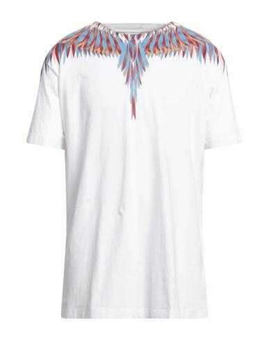 Marcelo Burlon Man T-shirt White Cotton Cover