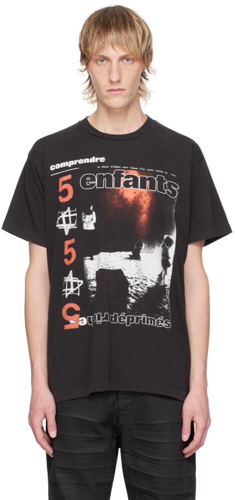 Enfants Riches Déprimés Black 'Comprendre' T-Shirt Cover