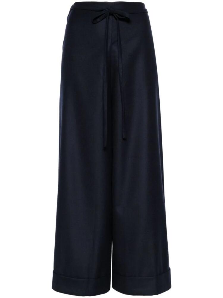 Daniela Gregis cropped trousers - Blue Cover