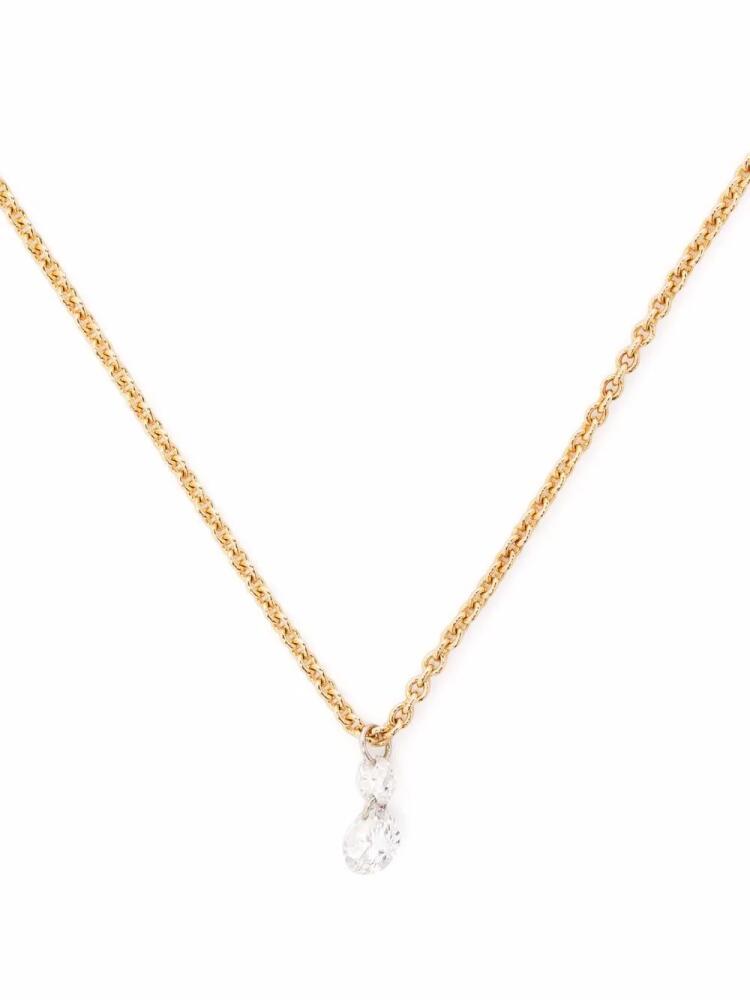 We by WHITEbIRD 18kt yellow gold Capucine diamond necklace Cover