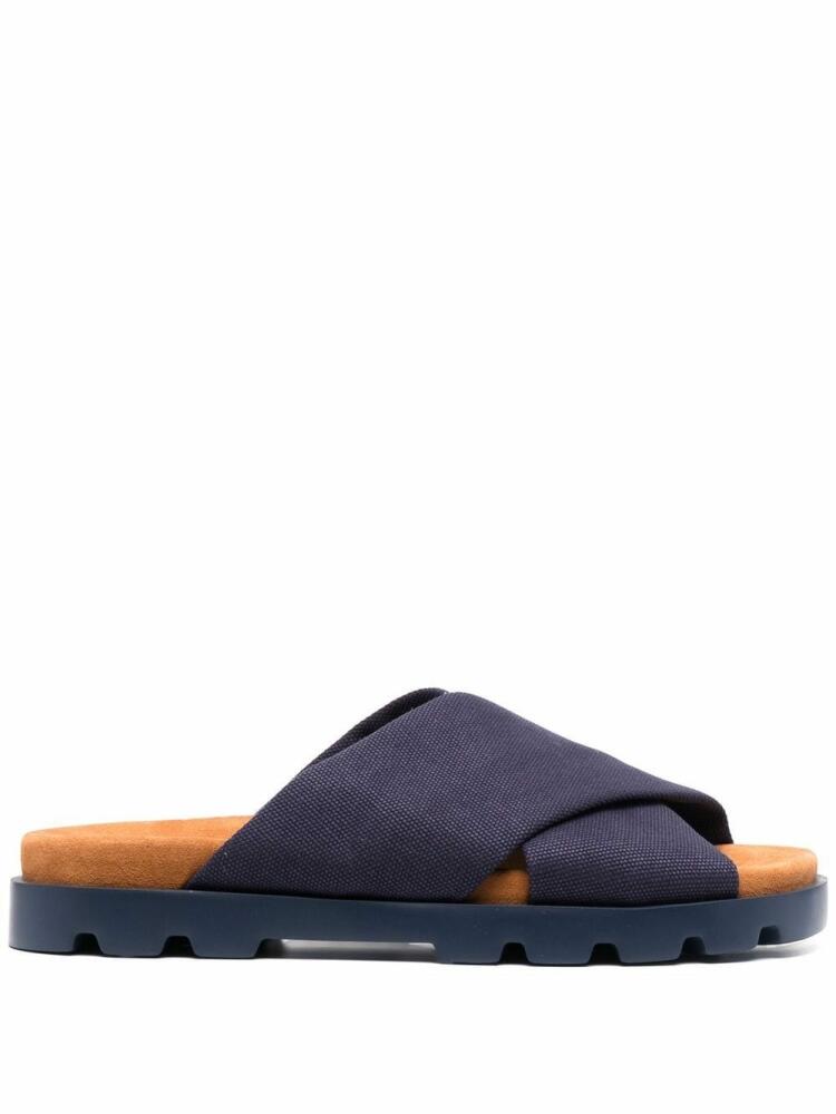 Camper Brutus crossover strap sandals - Blue Cover