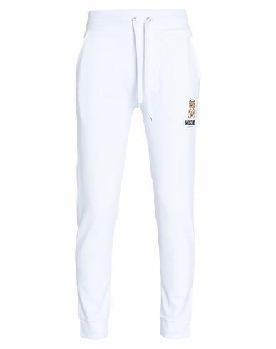 Moschino Man Sleepwear White Cotton, Elastane Cover