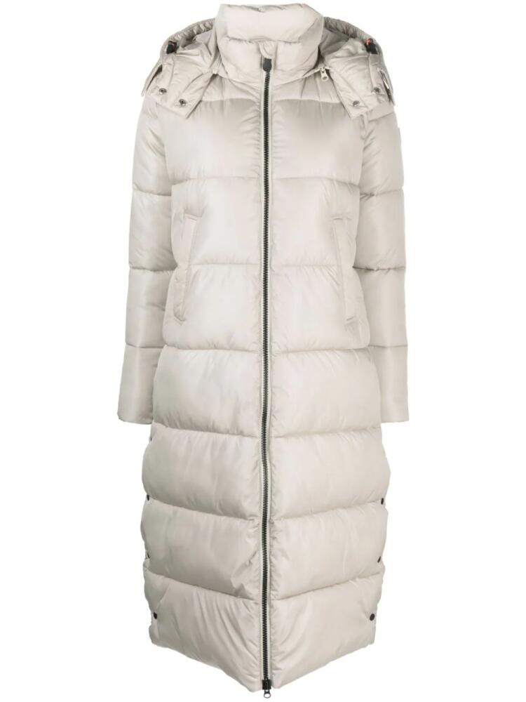 Save The Duck Colette quilted hooded coat - Neutrals Cover