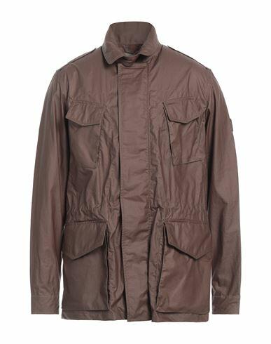 Historic Man Jacket Dark brown Cotton Cover