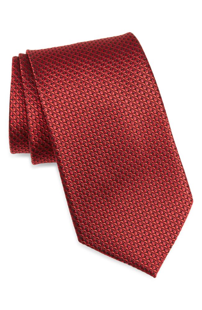 Nordstrom Solid Silk Tie in Red Cover