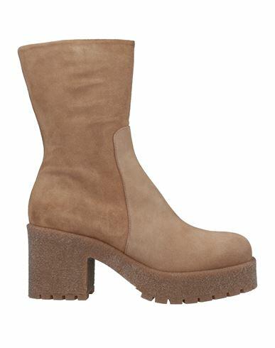 Lemaré Woman Ankle boots Sand Leather Cover