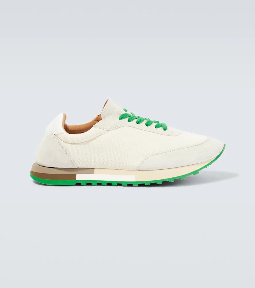 The Row Owen Runner mesh and suede sneakers Cover