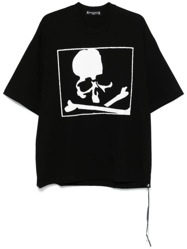 Mastermind Japan blurred skull T-shirt - Black Cover