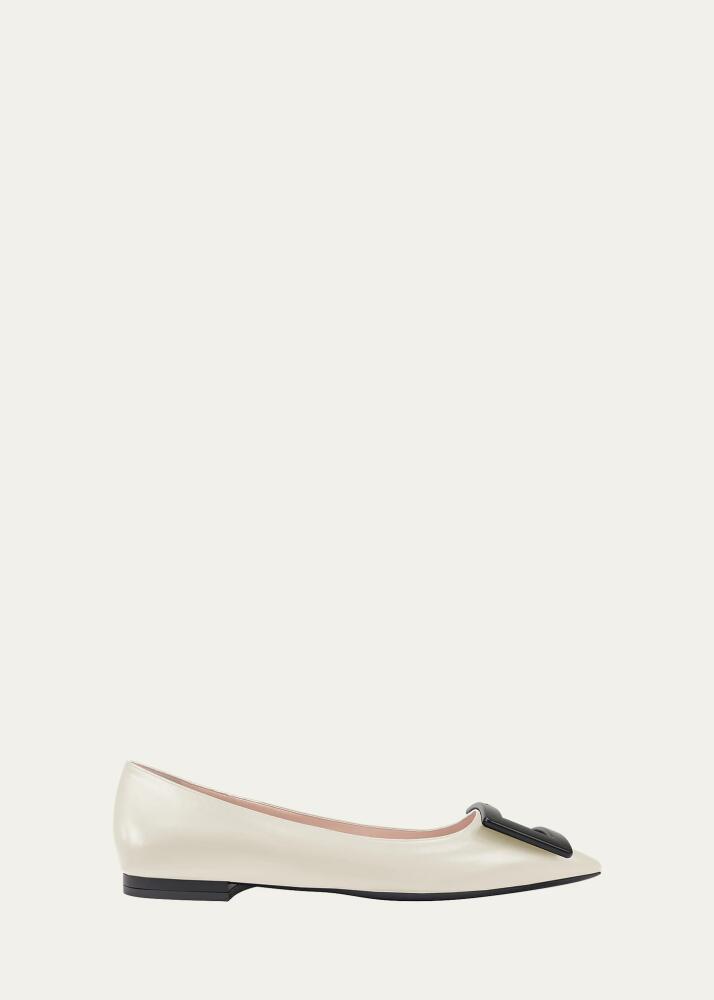 Roger Vivier Gommettine Buckle Ballerina Flats Cover