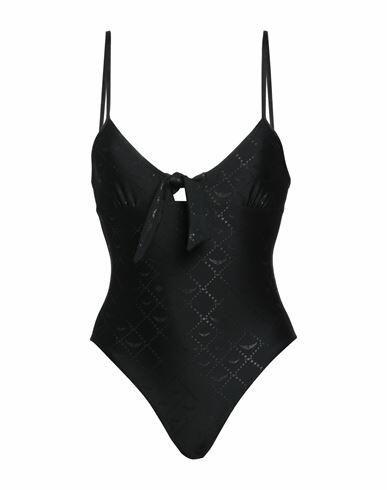 Zadig & voltaire Woman One-piece swimsuit Black Polyester, Elastane Cover