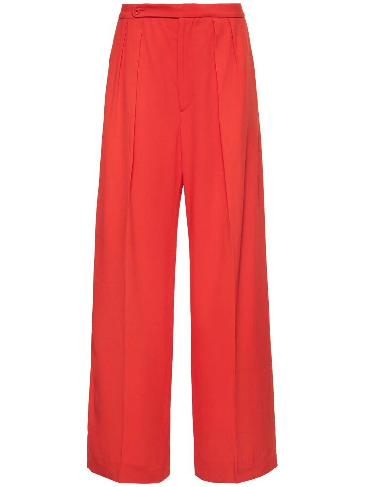 ASPESI Envers Satin Mid Waist Wide Pants Cover