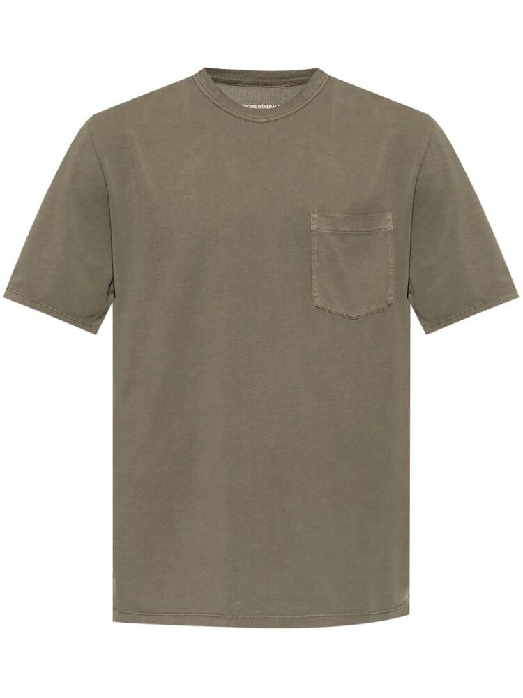 Officine Generale crew neck t-shirt - Green Cover