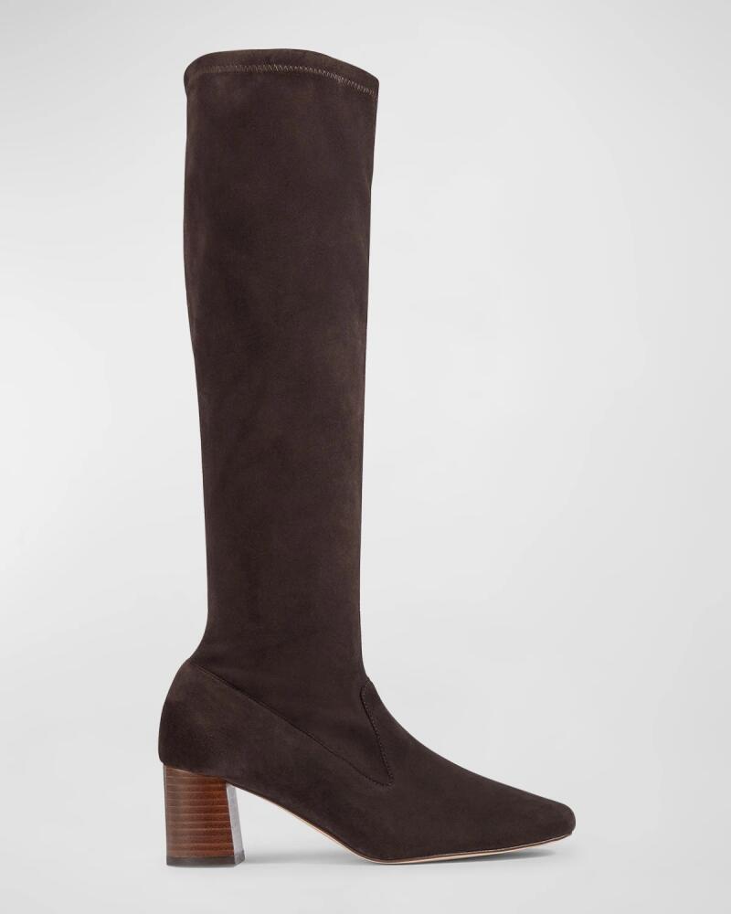 LK Bennett Davina Suede Knee Boots Cover