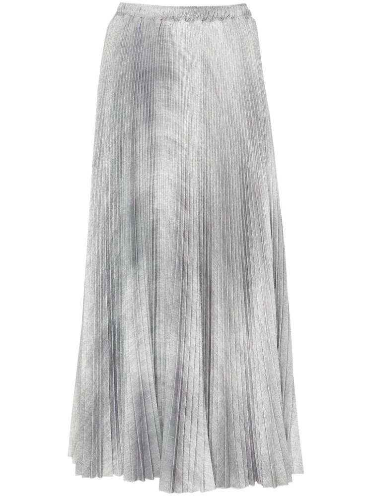 Ermanno Scervino pleated midi skirt - Grey Cover