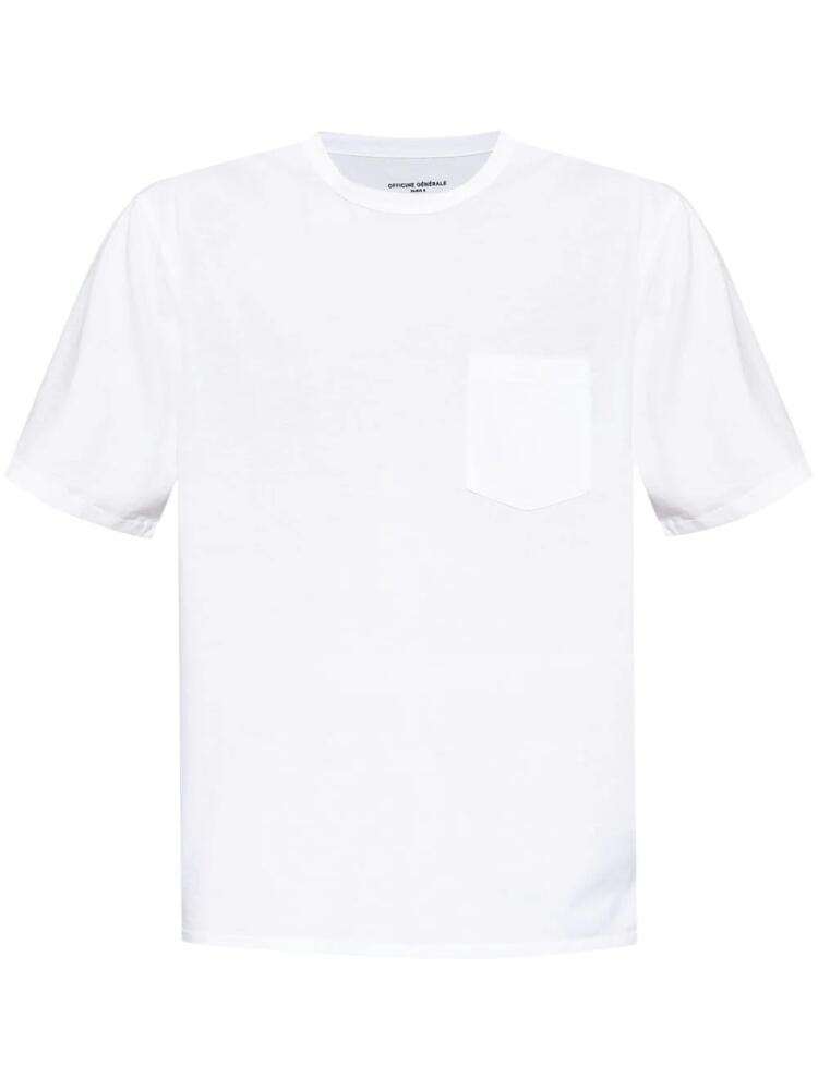 Officine Generale crew neck t-shirt - White Cover