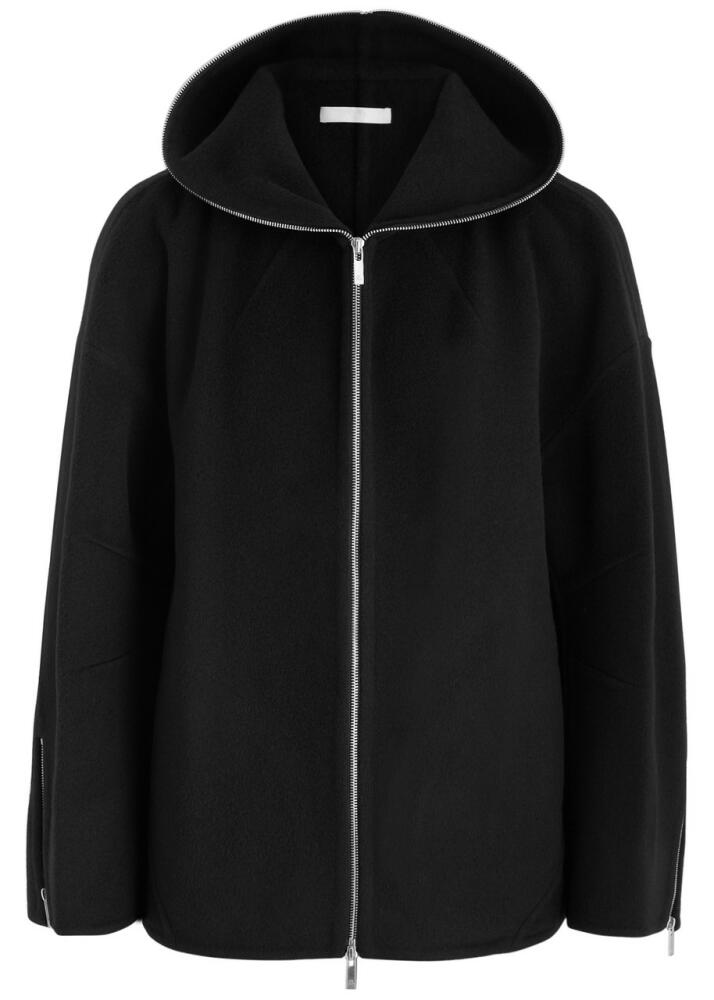 Helmut Lang Cocoon Wool Jacket - Black Cover